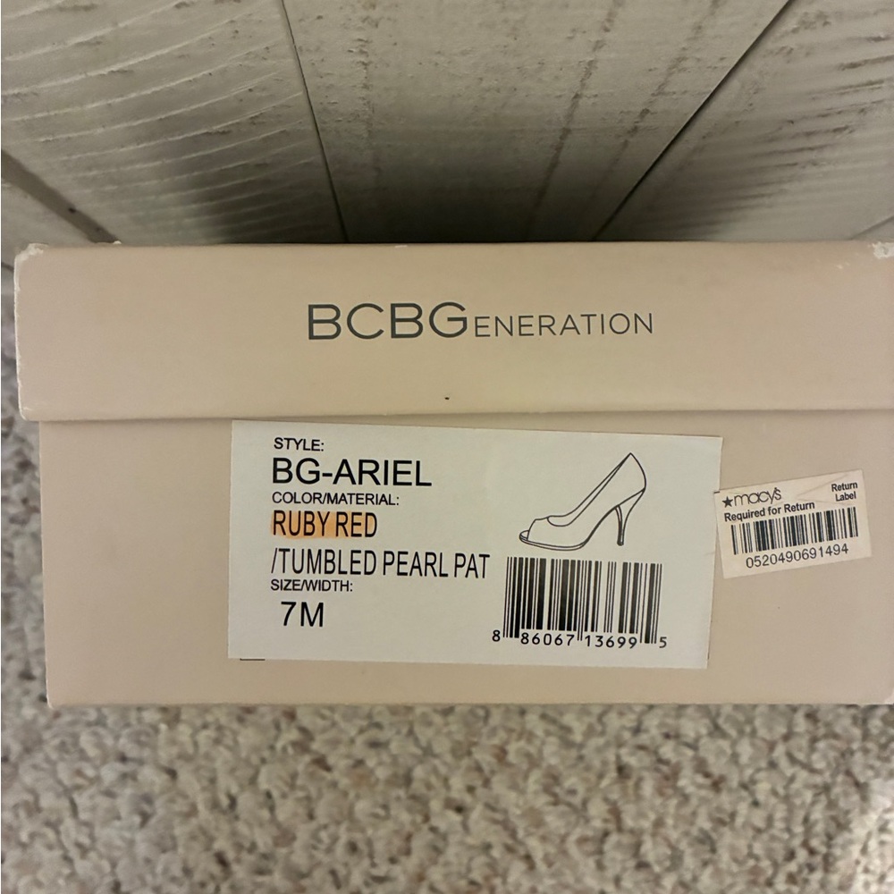 Bcbgeneration Ruby Red Pumps - image 3